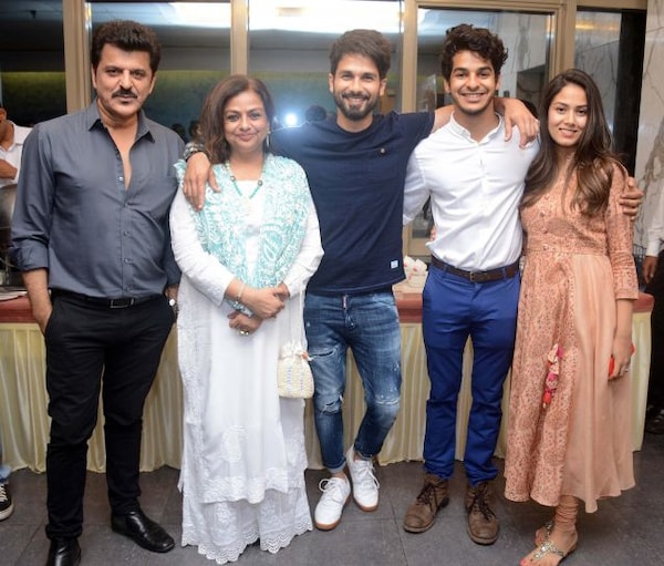 Four members of Ishaan's family are actors  