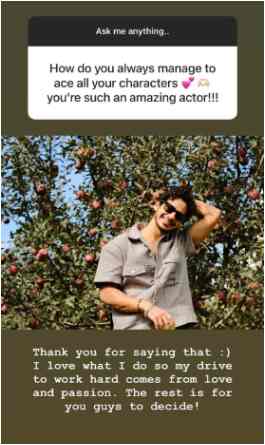 Ishaan Khatter in Ask Me Anything session