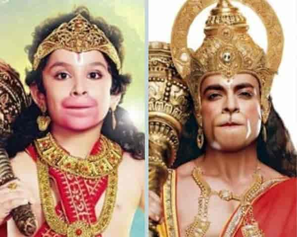 Ishant Bhanushali and Nirbhay Wadhwan in Sankat Mochan Mahabali Hanuman