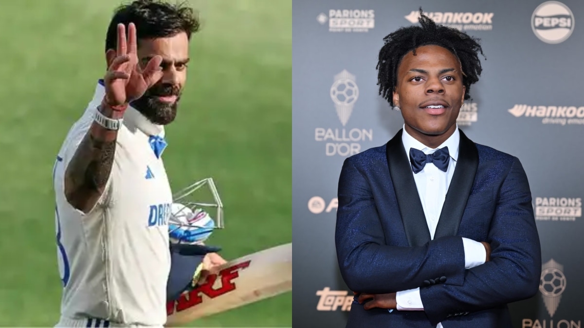 "All the legends are retiring": IShowSpeed reacts to Virat Kohli's Test retirement