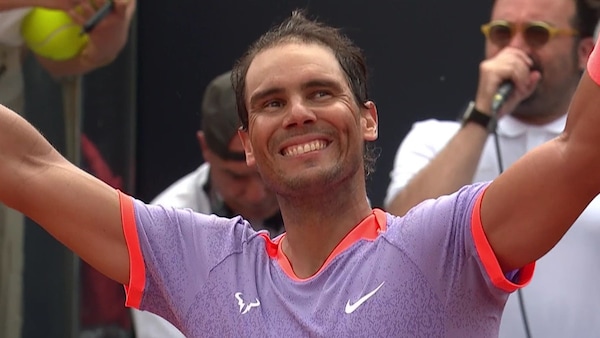 Italian Open 2024: Rafael Nadal sends Zizou Bergs packing in three-set first round match