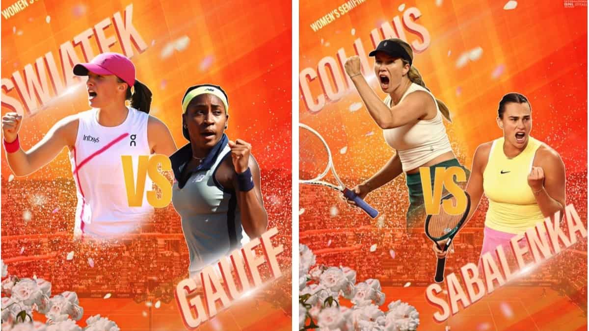 Italian Open 2024 Women’s singles semifinals, live streaming, predictions