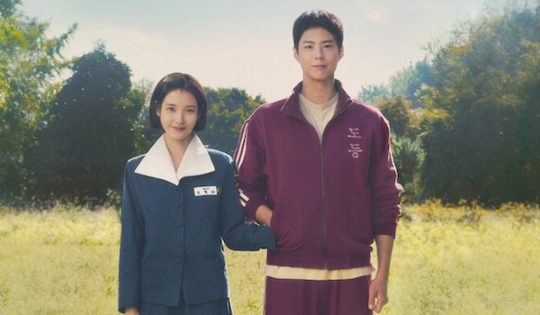IU and Park Bo-gum in When Life Gives You Tangerines