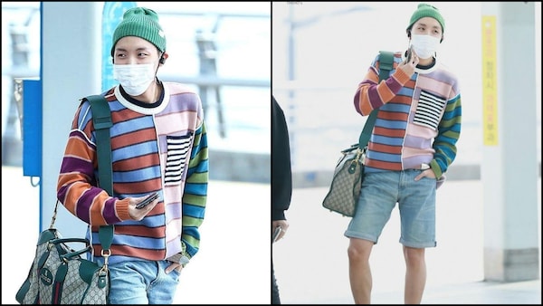 J-Hope - Colourful pullover