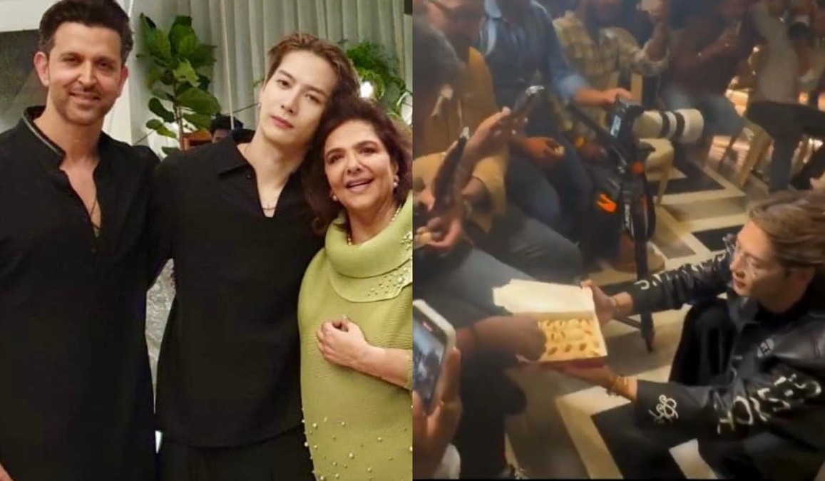 Top 5 Jackson Wang moments in India: Meeting Hrithik Roshan to distributing sweets among paps