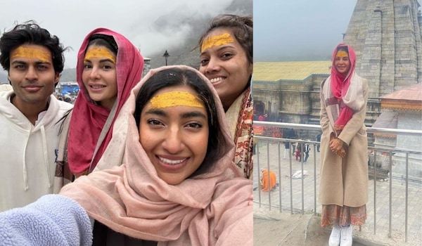 IN PICS: Jacqueline Fernandez visits Kedarnath; posts photographs on social media