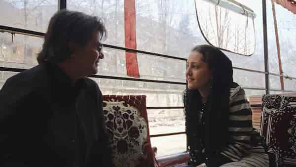 Jafar Panahi with Aida Mohammadkhani