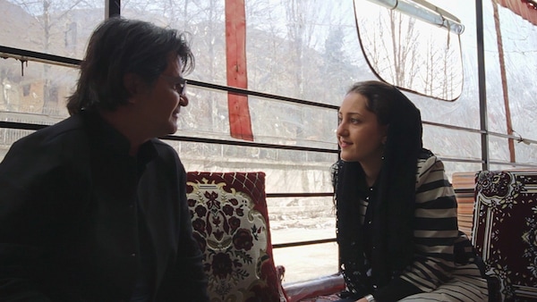 Jafar Panahi with Aida Mohammadkhani