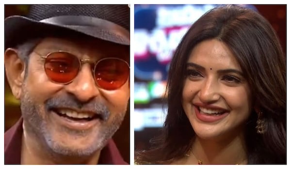 Jagapathi Babu and Sreeleela on Jayammu Nischaymmu Raa