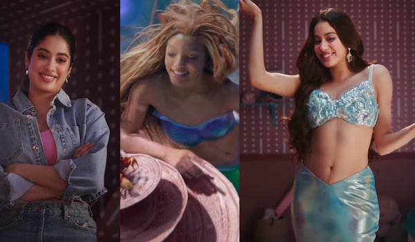 See the TRANSFORMATION of Janhvi Kapoor into Princess Ariel in this latest video of The Little Mermaid
