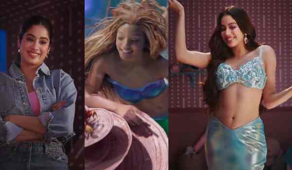 See the TRANSFORMATION of Janhvi Kapoor into Princess Ariel in this latest video of The Little Mermaid