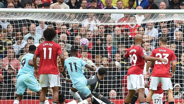 Anthony equalised for Burnley. Image | premierleague on X