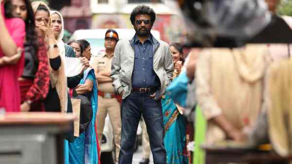 Jailer BTS picture indicates an action-packed Rajinikanth film