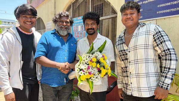 Leading action choreographer Stun Siva joins Rajinikanth's Jailer, reveals a picture from location