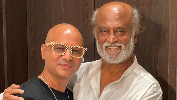 Test shoot of Rajinikanth's Jailer underway, celeb stylist Aalim Hakim shares picture with the Superstar