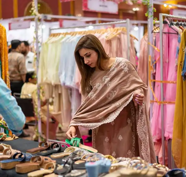 Clothing, accessories and home decor items were on offer at the event