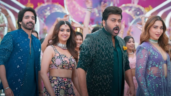 Bholaa Shankar: Chiranjeevi, Keerthy Suresh, Tamannaah shake a leg to Jam Jam Jajjanaka, an energetic dance number