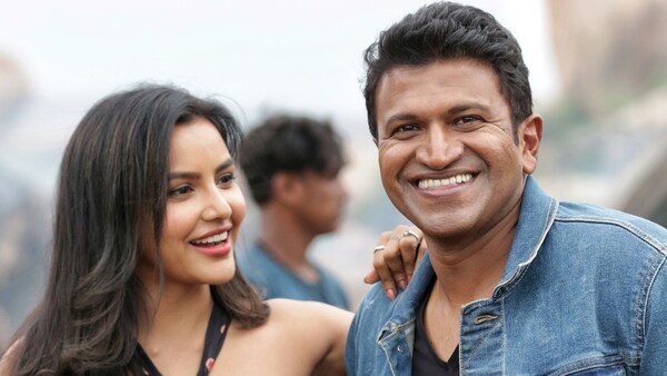 Appu is the face of James and celebrating the film without him is not easy: Priya Anand