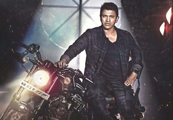 Puneeth in one of the earliest images from the film