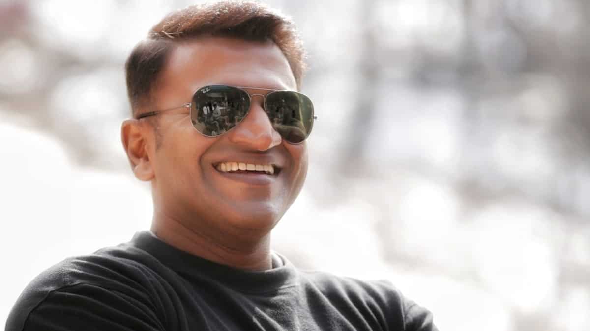 Puneeth snapped during the Kashmir schedule