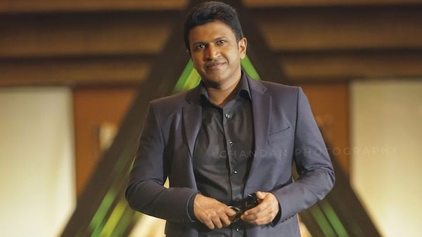 Puneeth Rajkumar in a still from James