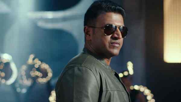 Puneeth in a still from Trademark