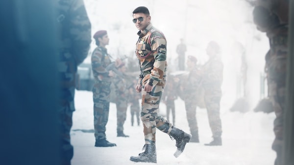 Puneeth Rajkumar in a still from James