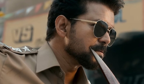 Vijay in a still from Jana Nayagan
