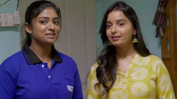 Bhoomi Shetty and Mythri Iyer in a still from the show