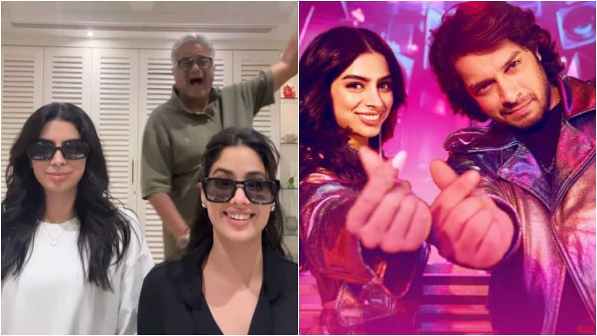 Loveyapa Ho Gaya Fun: Kapoor Sisters' Hilarious Reel with Dad Boney Goes Viral