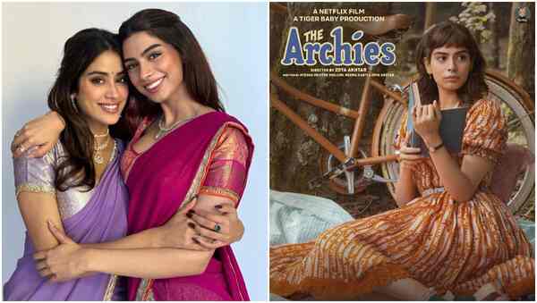 Janhvi Kapoor reviews The Archies and is all hearts for sister Khushi Kapoor as she makes her acting debut - Full note inside!