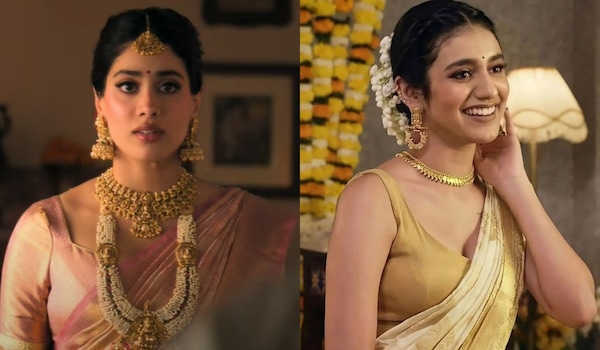 Janhvi Kapoor and Priya Varrier