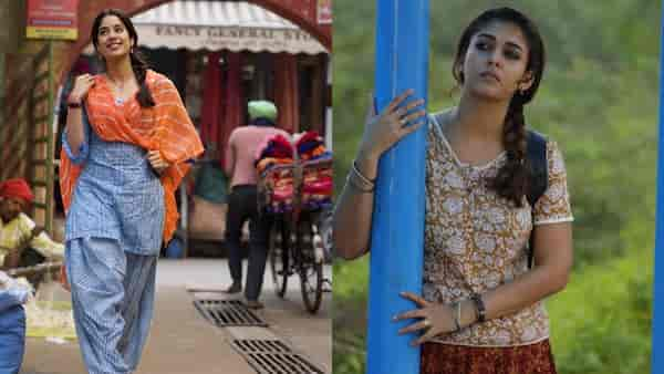 Janhvi Kapoor in Good Luck Jerry (right) Nayanthara in Kolamavu Kokila