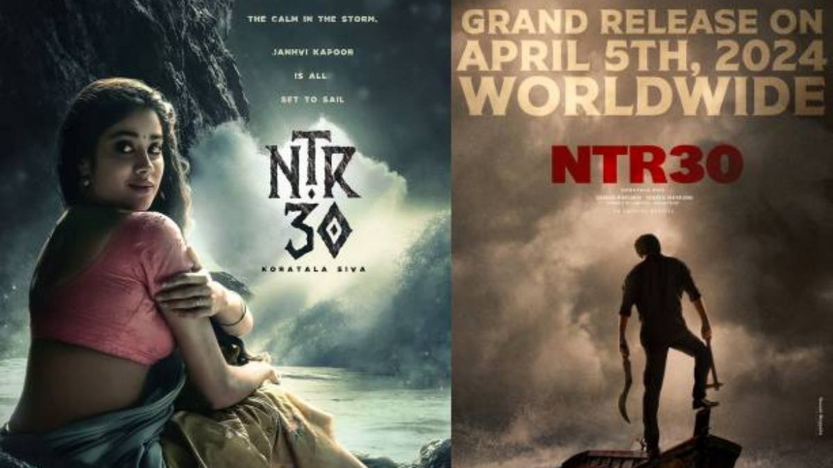 NTR30 Exclusive-This is when Janhvi Kapoor will join the sets of Jr. NTR, Koratala Siva's next