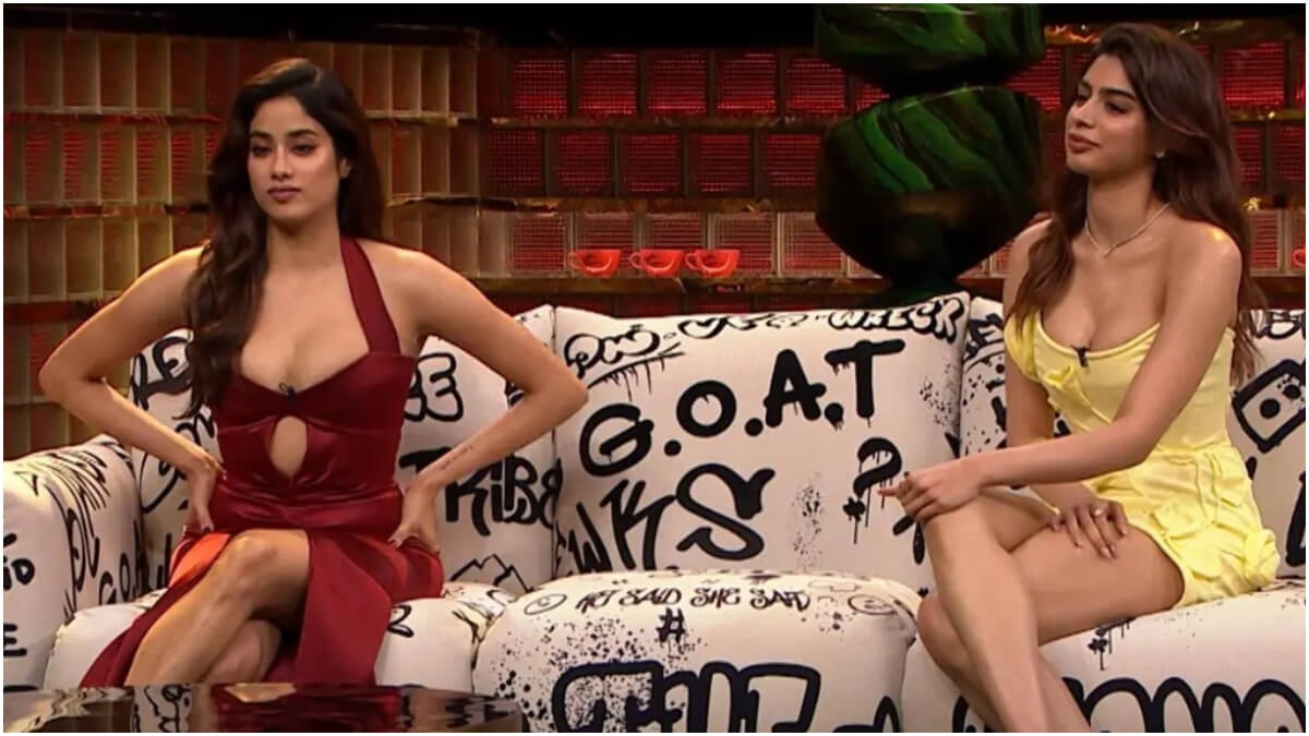 Koffee With Karan 8 promo - Karan Johar calls Janhvi and Khushi Kapoor 'sasta version of Kardashians'; watch their reaction