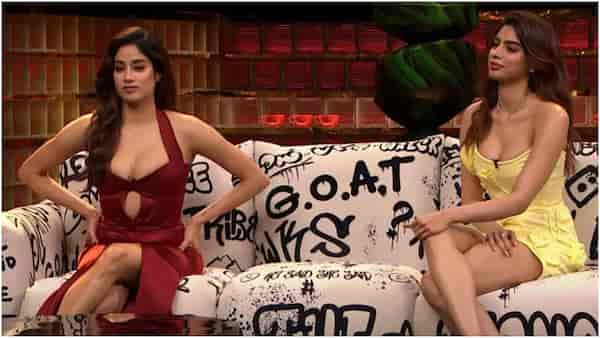 Koffee With Karan 8 promo - Karan Johar calls Janhvi and Khushi Kapoor 'sasta version of Kardashians'; watch their reaction