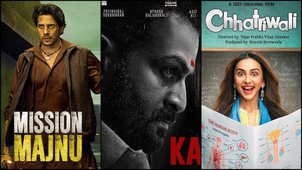 January 2023 Week 3 OTT movies, web series India releases: From Chhatriwali, Mission Majnu to Kaapa