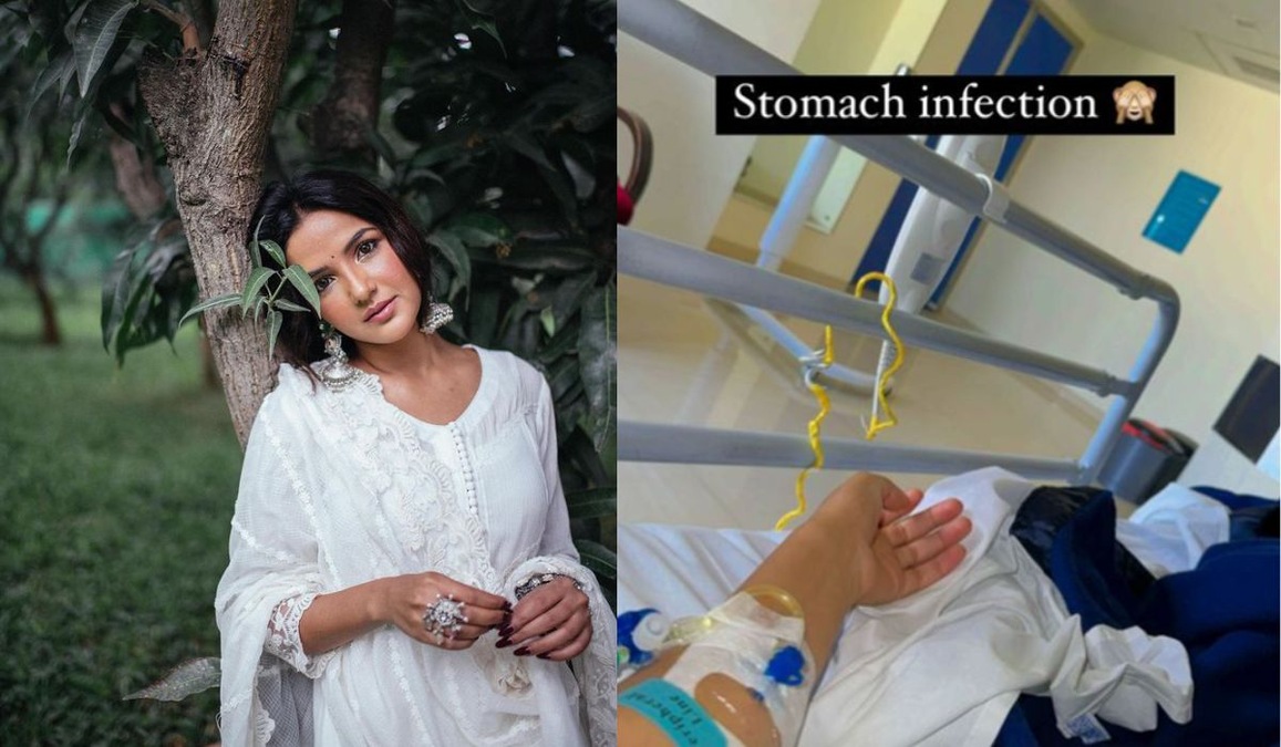 Jasmin Bhasin admitted to a hospital due to stomach infection; shares photograph on social media