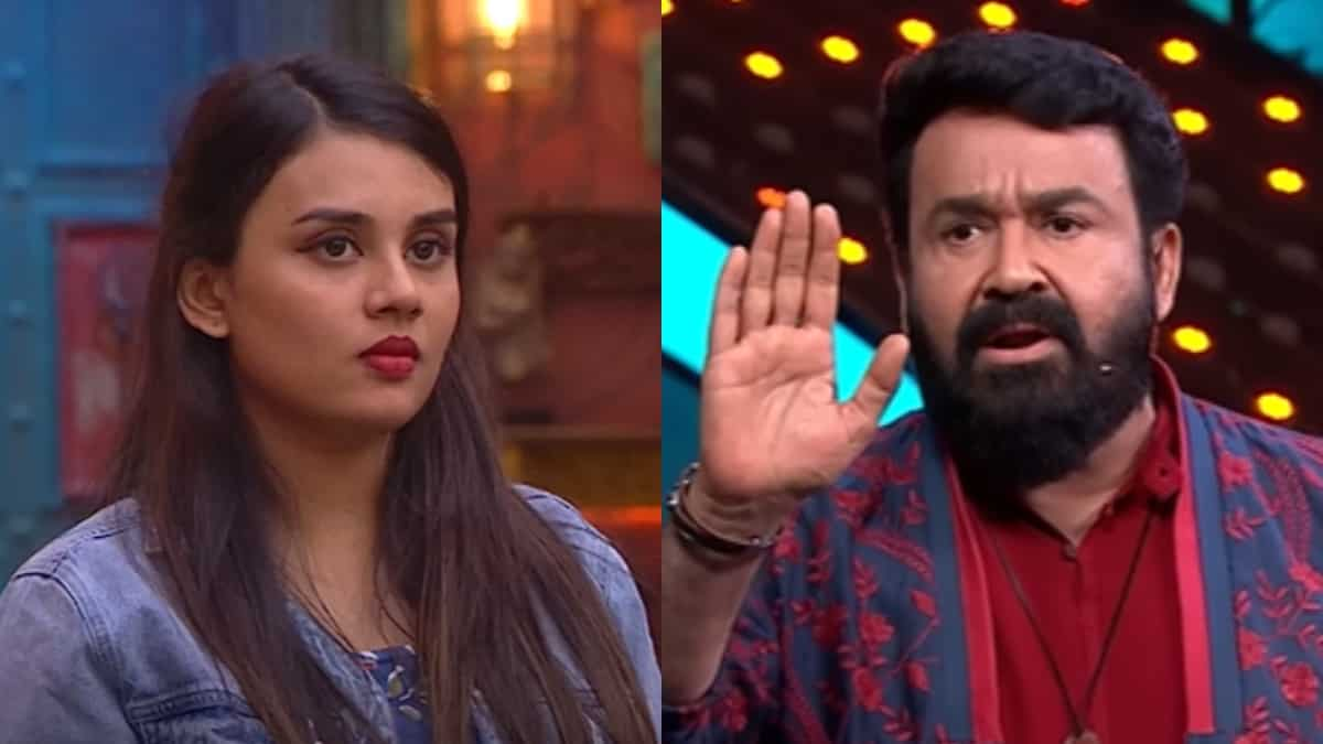 Bigg Boss Malayalam Season 6 – Mohanlal lashes out at Jasmin Jaffar for ...