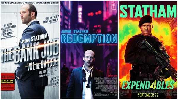 Jason Statham movies on Lionsgate Play to satisfy your hunger for Action Thrillers - The Bank Job to Expendables