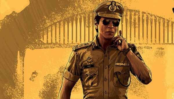 Jawan new poster: Shah Rukh Khan drops dashing image in his police officer avatar from the Atlee directorial