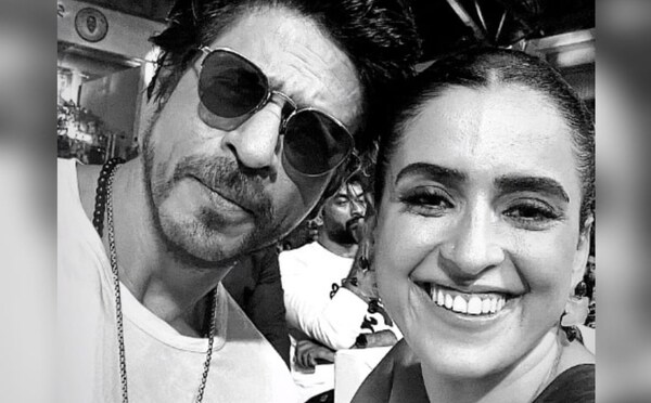 Jawan pre-release event: Sanya Malhotra drops a sweet fan moment with Shah Rukh Khan