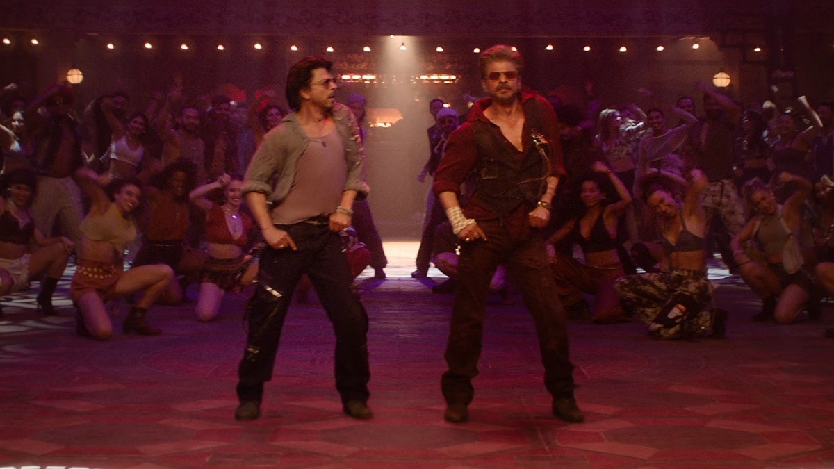 Jawan song Not Ramaiya Vastavaiya extended version: Shah Rukh Khan grooves as father and son, lighting up the screen instantly