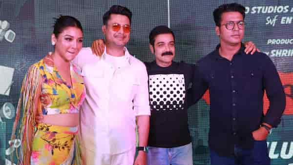 Jaya Ahsan, Jisshu U Sengupta, Prosenjit Chatterjee and Anirban Bhattacharya