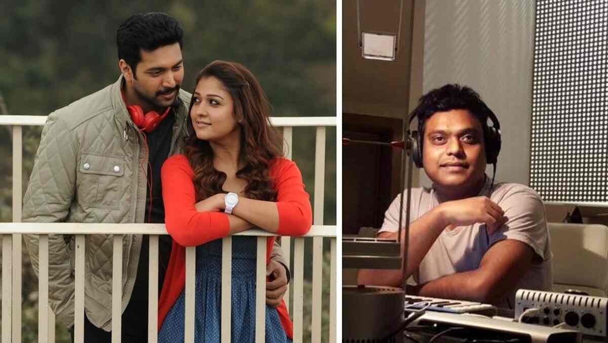 Harris Jayaraj to compose music for Jayam Ravi, Nayanthara's action flick under Ahmed's direction