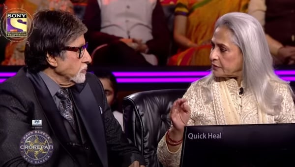 Kaun Banega Crorepati Season 14: "Ab Asehi Mat Feko," Jaya Bachchan roasts Amitabh Bachchan on birthday special episode