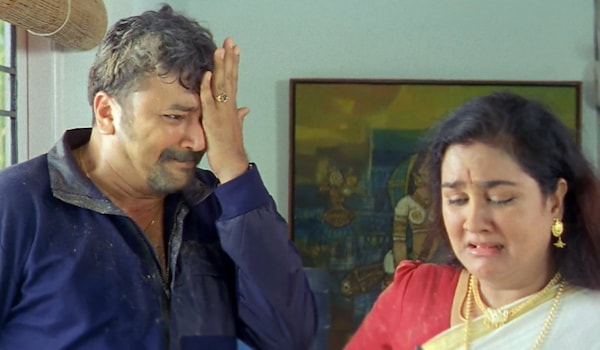 Jayaram and Urvashi in Panchathanthiram