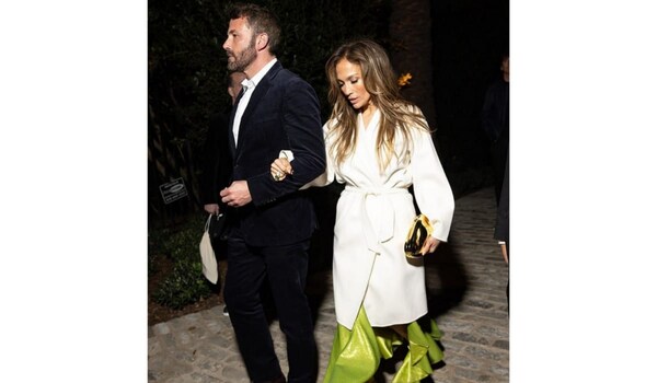 Jennifer Lopez and Ben Affleck spotted entering Pia Miller's birthday party