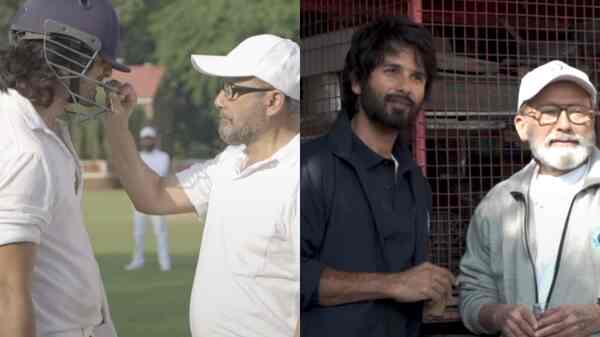 Jersey: Watch Shahid Kapoor share some ‘special’ moments with dad Pankaj Kapur in new BTS video