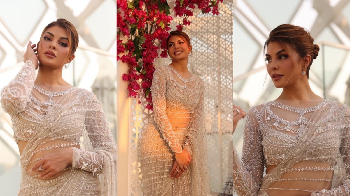 IIFA 2022: Jacqueline Fernandez oozes radiance in a glamorous saree